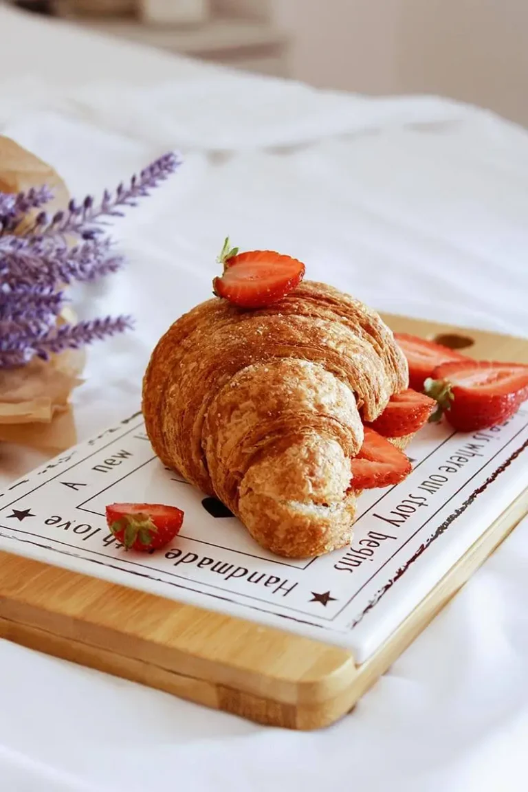 Strawberry Almond Croissant